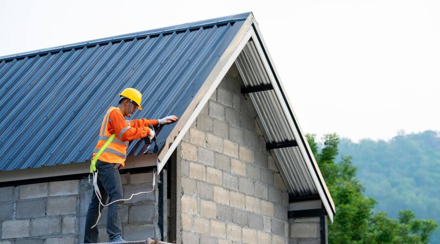 Professional metal roof installation in Motley, MN